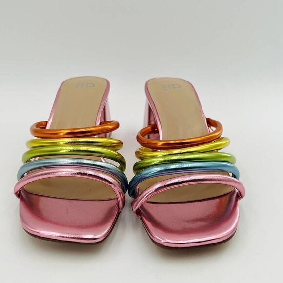BE PROUD BY BP Fenix Slide Multicolor Sandal Size 6 - Picture 2 of 11